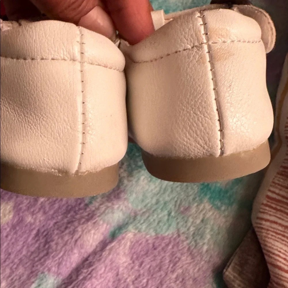 MG BABY Adorable Cream Baby Walker Shoes size 22